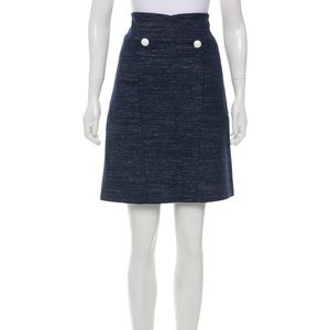 Chanel Nautical Tweed Skirt size 42 - Like New!